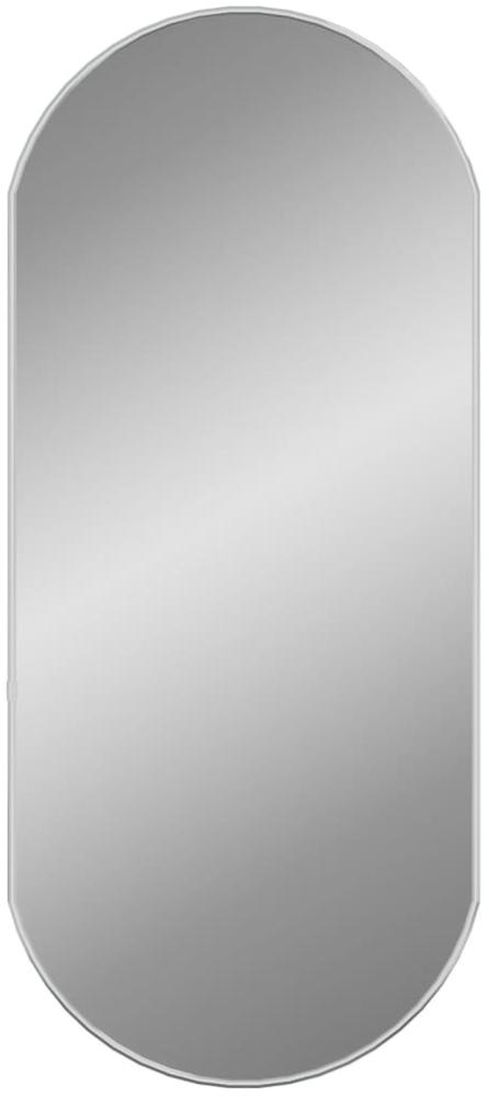 vidaXL Wandspiegel Silbern 80x35 cm Oval 348192 Bild 1