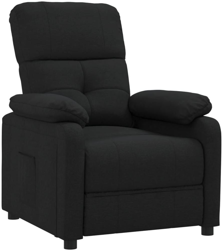 vidaXL Relaxsessel Schwarz Stoff 348277 Bild 1