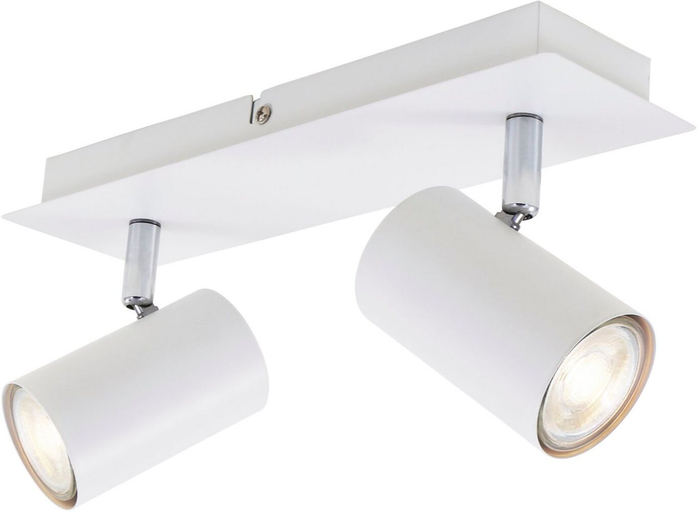 Briloner Leuchten LED Deckenspots 2857025 Run, ohne Leuchtmittel, Warmweiß, Deckenlampe, 29x8x12,3, max. 40W, GU10, Wohnzimmer, Flur Bild 1
