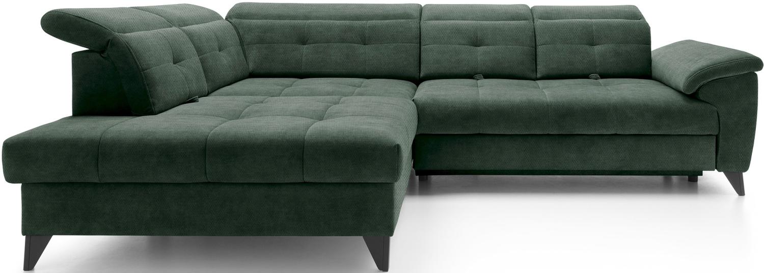 ELTAP 'Inferne' Ecksofa, Dunkelgrün, 107 x 210 x 297 cm Bild 1