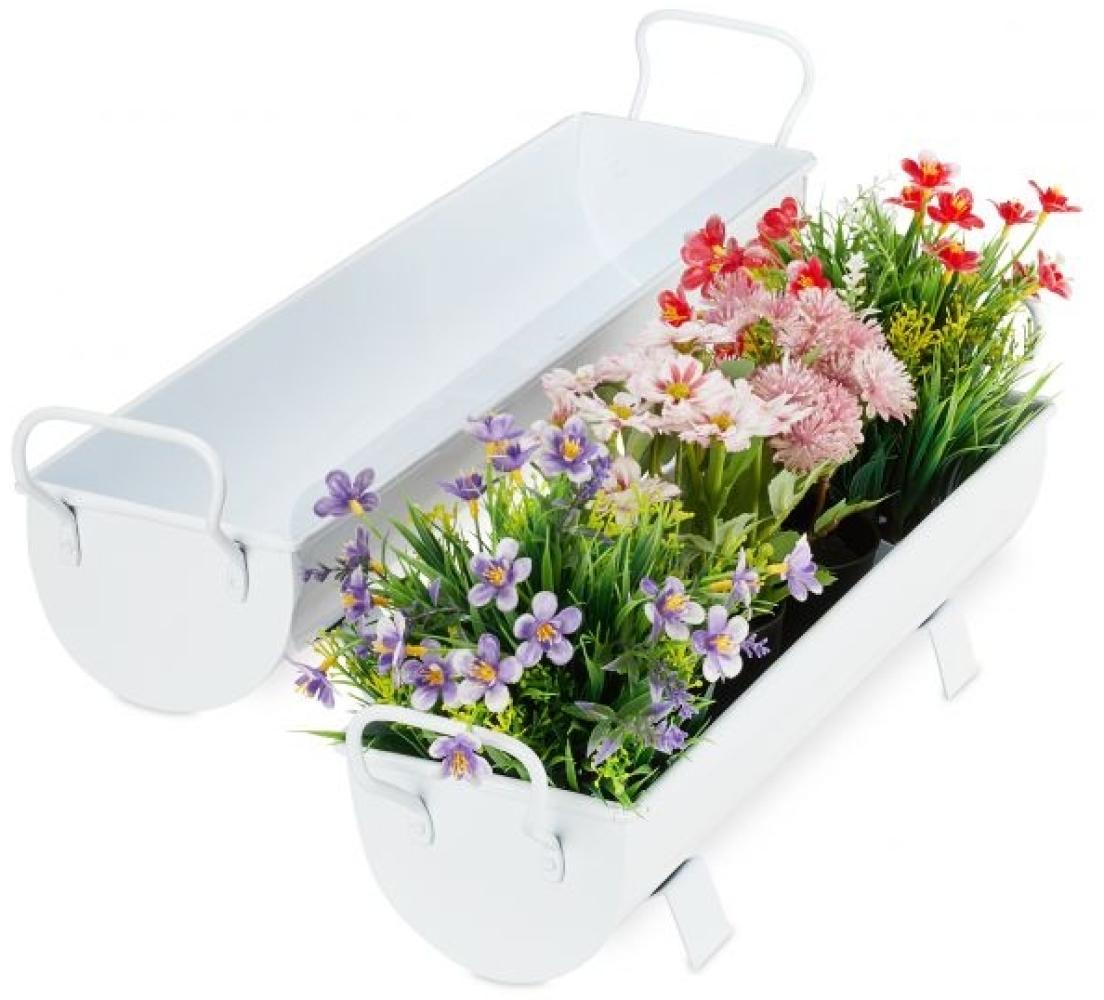 Blumenkasten Dachrinne 2er Set 10026997_49 Bild 1