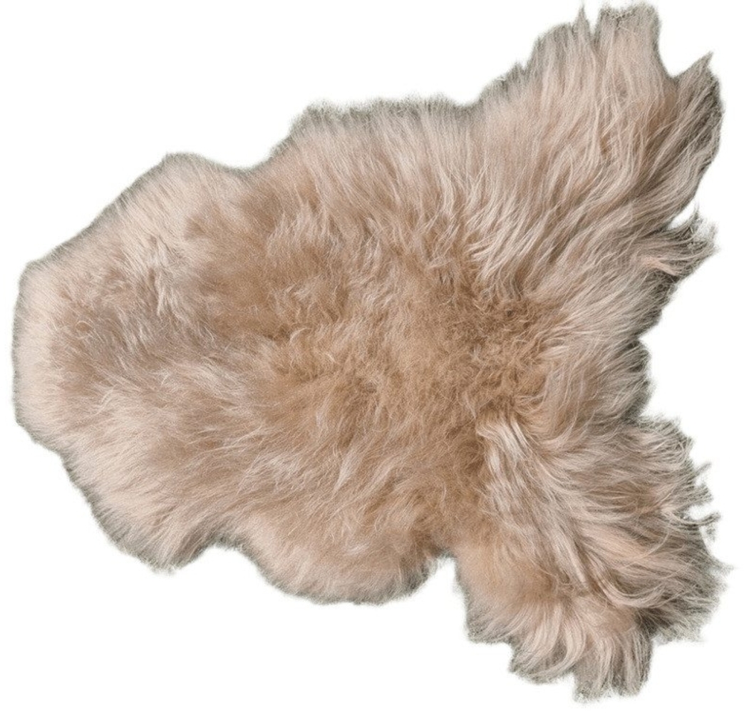 Provellus Fellteppich Echtes Premium Islandschaffell Lammfell Top Gegerbt Hellbraun Bild 1