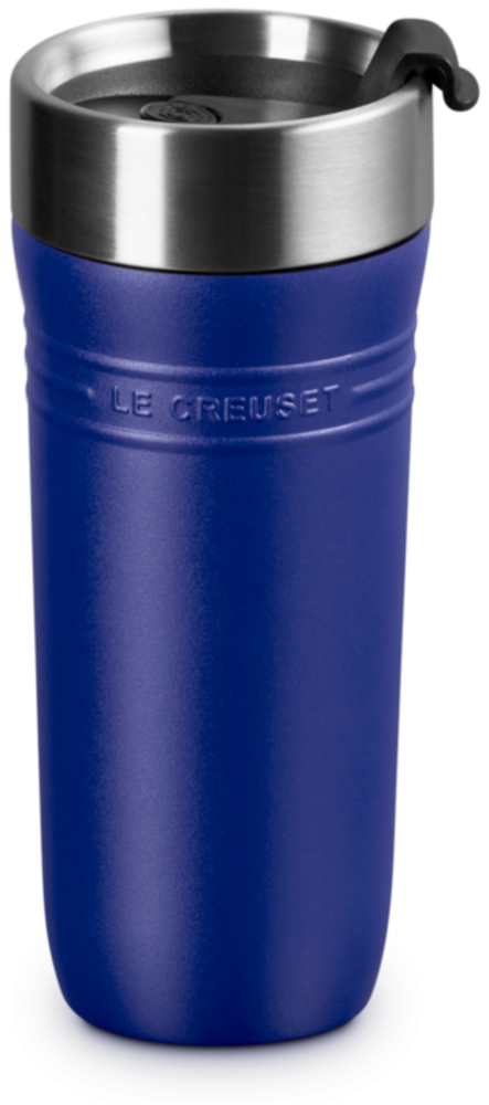 Le Creuset Thermobecher 350ml Azure Edelstahl Bild 1