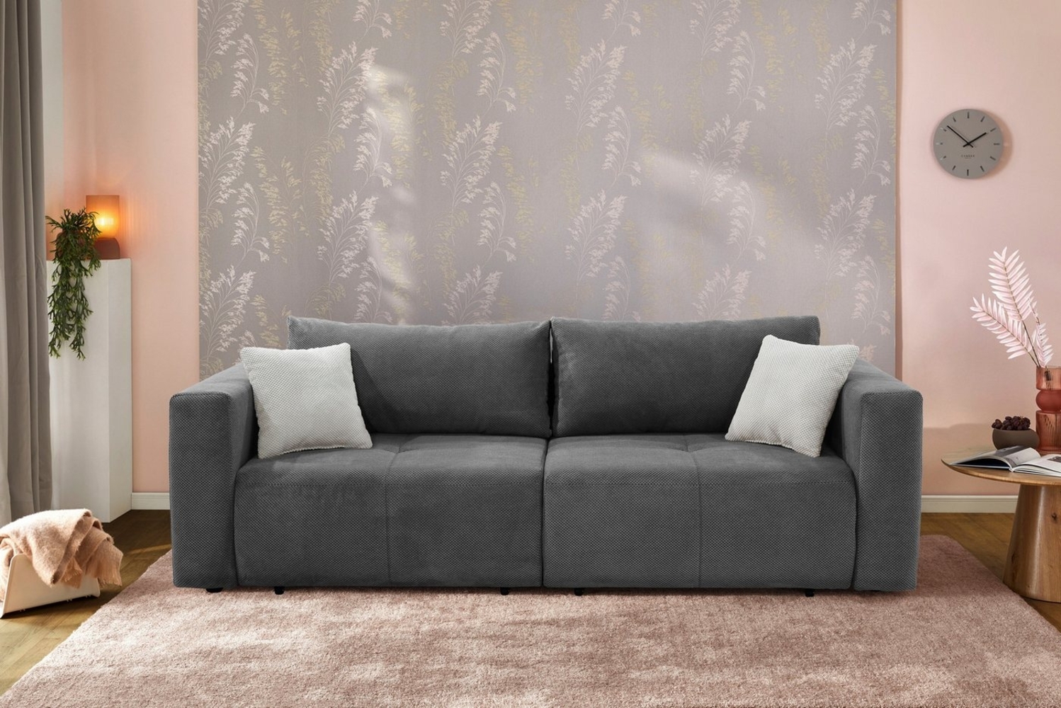 Jockenhöfer Gruppe Big-Sofa Relax, Gästebettfunktion, Bettkasten, Sitzelemente einzeln ausziehbar Bild 1