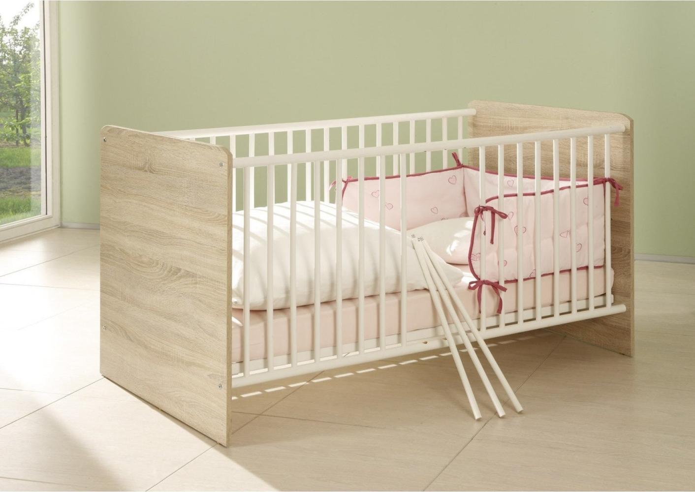 Ticaa Babybett Milu - sonoma-weiss Bild 1