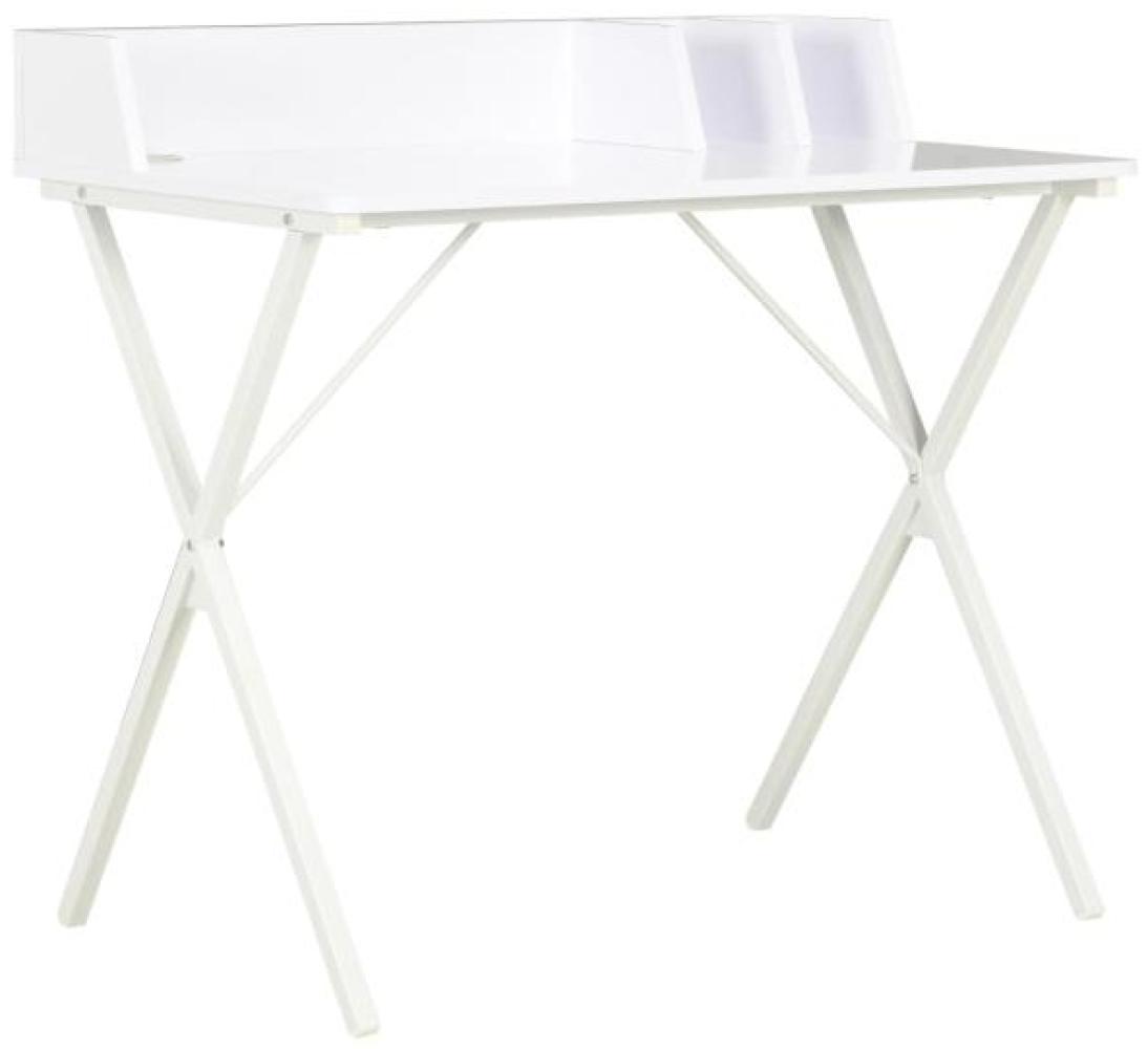 vidaXL Schreibtisch Weiß 80x50x84 cm 20275 Bild 1