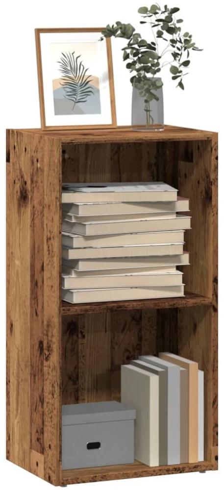 vidaXL Bücherregal Altholz-Optik 40x30x77 cm Holzwerkstoff 857865 Bild 1