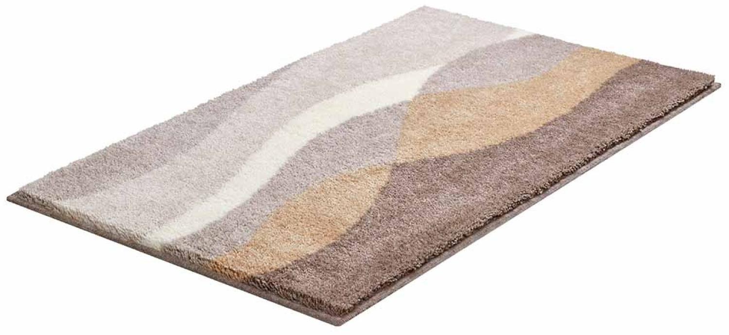 GRUND HILLS Badematte 70 x 120 cm Beige Bild 1