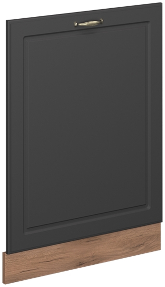 Geschirrspülblende Fame-Line Anthrazit-Gold 60 cm ohne Arbeitsplatte Vicco Bild 1