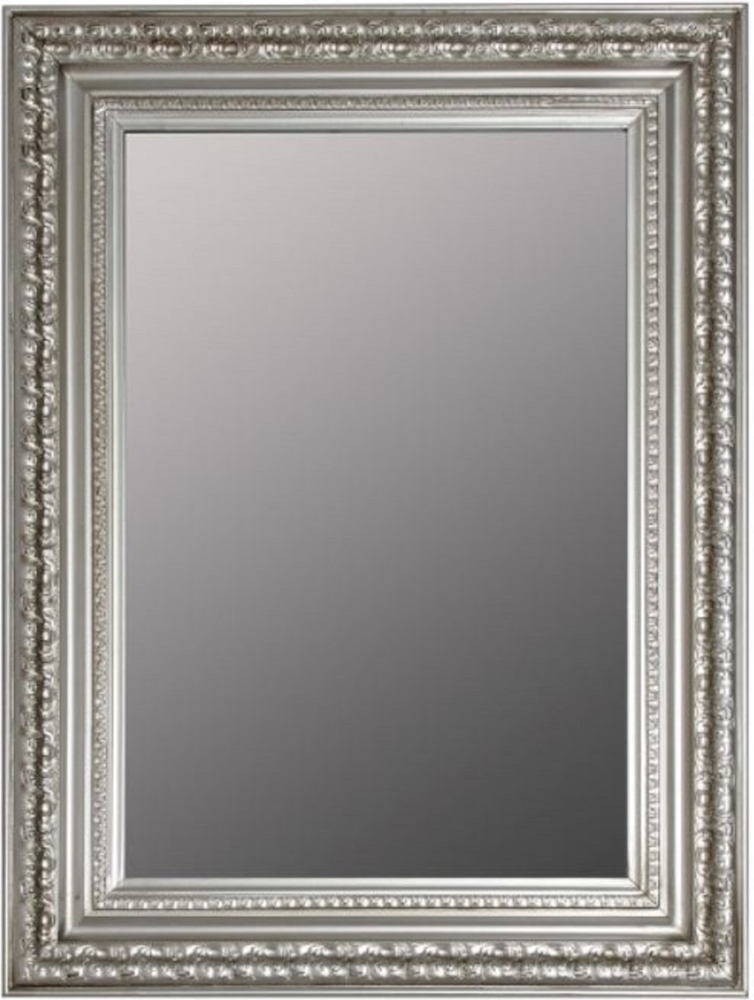 Casa Padrino Barock Wandspiegel Silber 62 x H. 82 cm - Handgefertigter Spiegel im Barockstil Bild 1