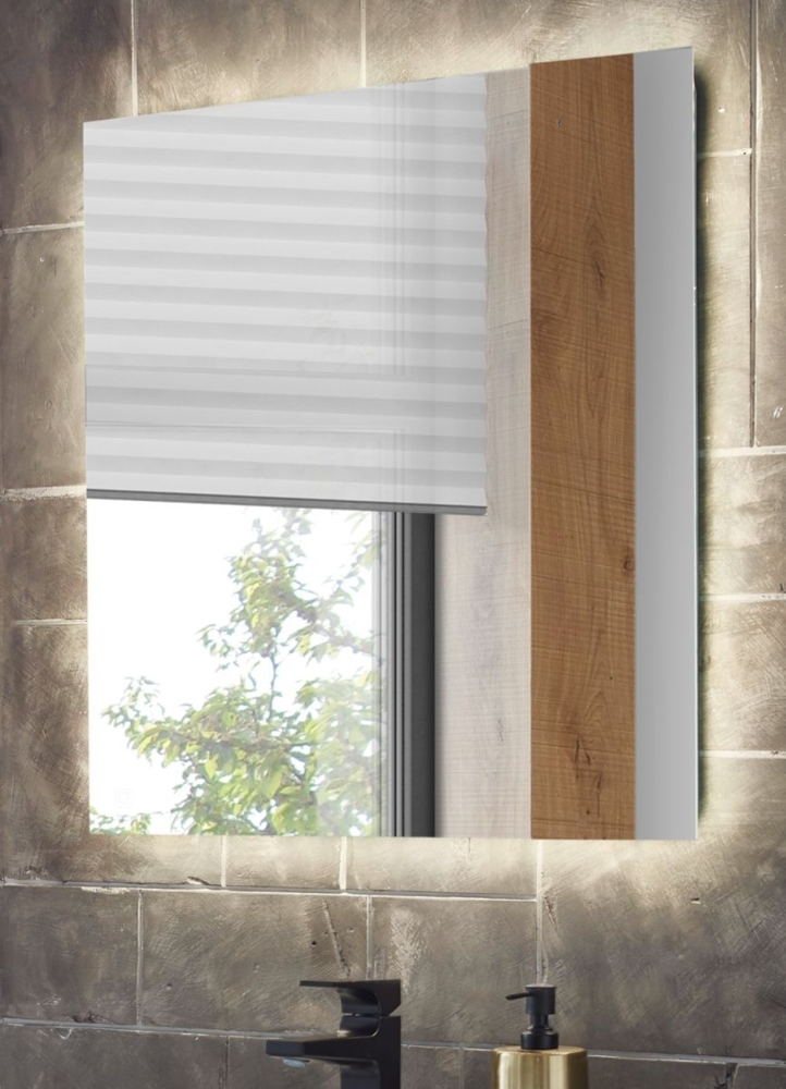 Badezimmer Spiegel Glide mit LED Beleuchtung 60 cm Bild 1