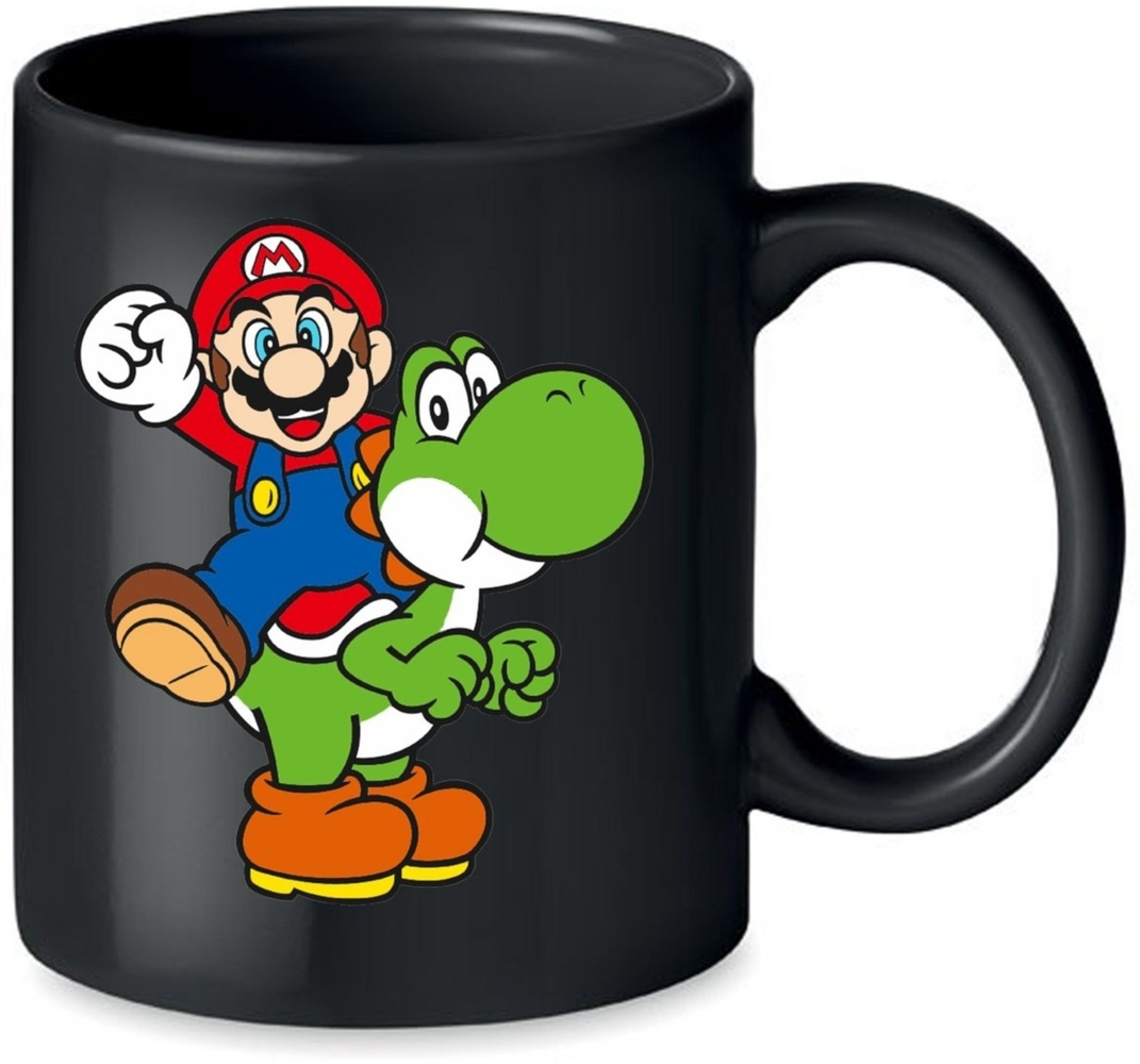 Blondie & Brownie Tasse Yoshi & Mario Nerd Spiele Konsole Super Retro Luigi, Keramik Bild 1