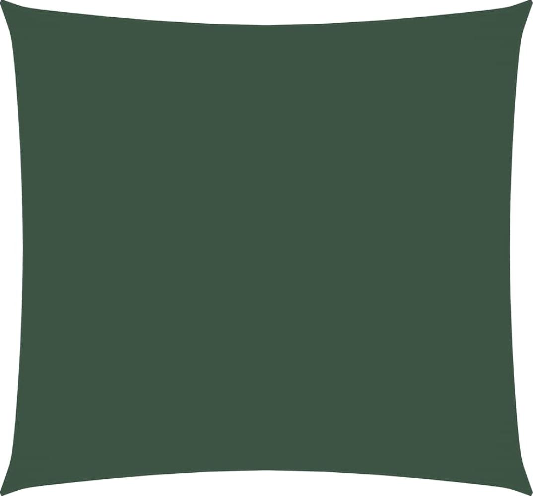 vidaXL Sonnensegel Oxford-Gewebe Quadratisch 4,5x4,5 m Dunkelgrün 135470 Bild 1