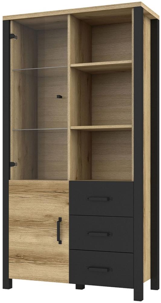 Aufsatzschrank VELDEN 40x59x36cm grifflos super matt Farbe wählbar (VE-W6B/40) Bild 1