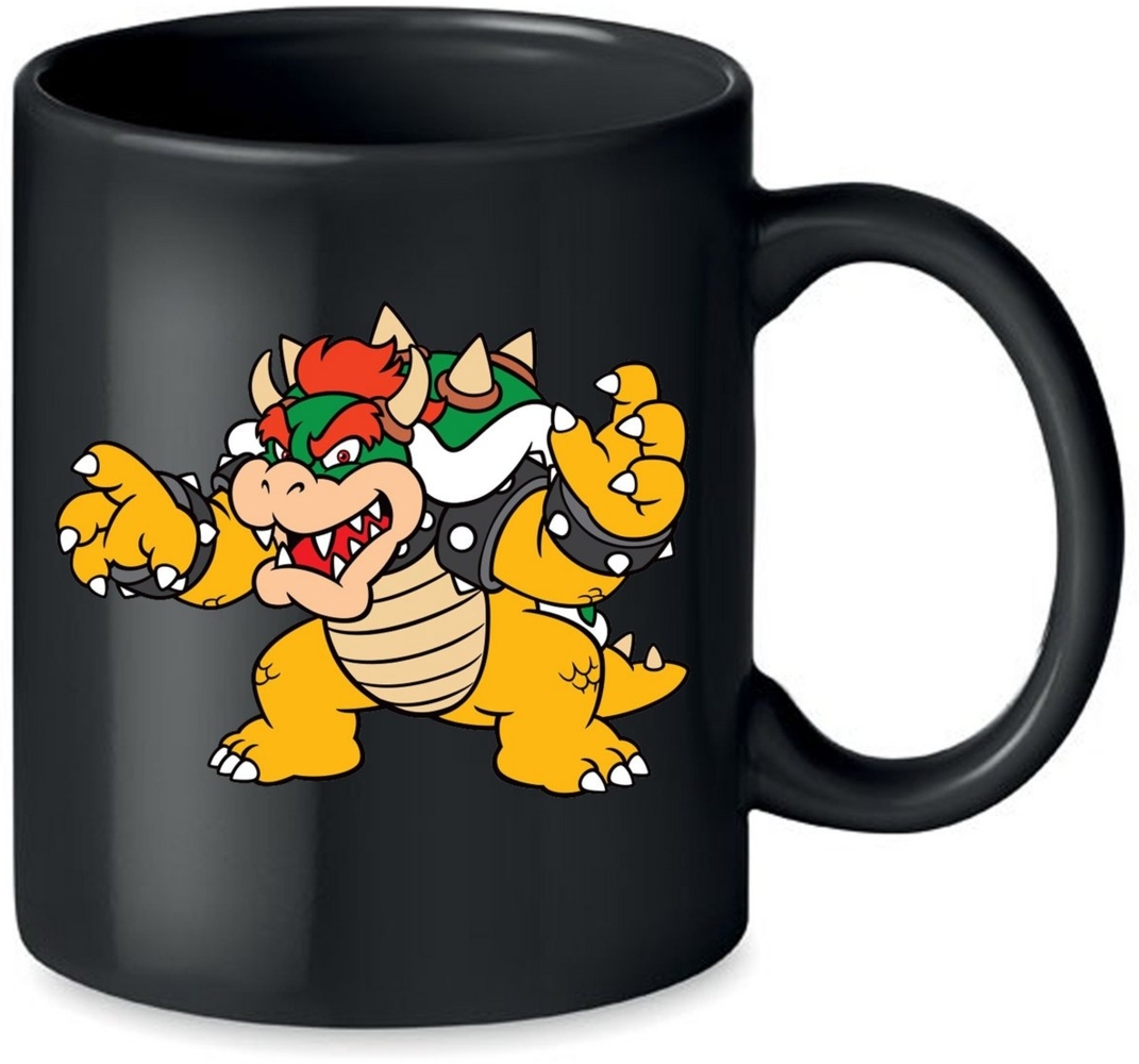 Blondie & Brownie Tasse Bowser Mario Yoshi Luigi Game Gamer Gaming Konsole Retro, Keramik Bild 1