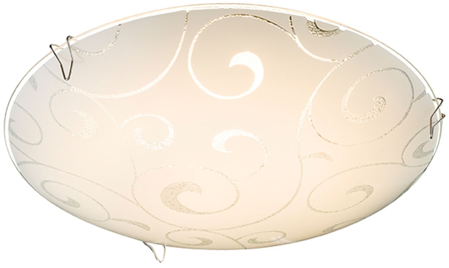 LED Deckenlampe, 8 Watt, Glaskristalle, Glas, rund Bild 1