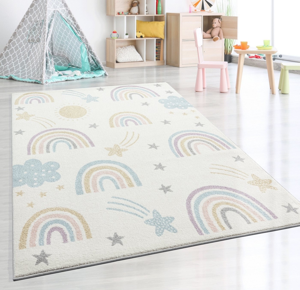 the carpet Teppich Beat Kids, rechteckig, Höhe: 9 mm, Kids Kinderzimmer Teppich strapazierfähig und pflegleicht Bild 1