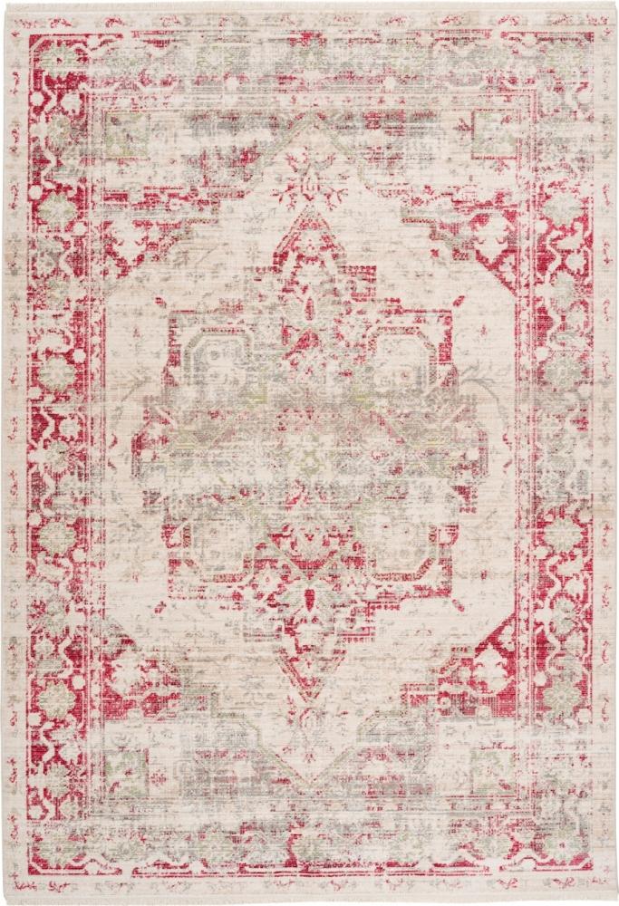 Kurzflorteppich Palos 200 Rot 160x230 cm Bild 1