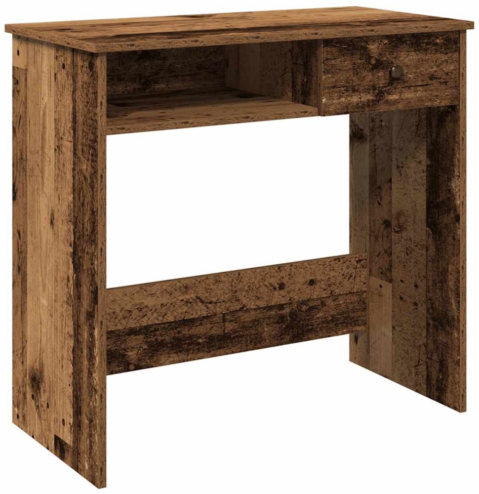 vidaXL Schreibtisch Altholz-Optik 80x40x75 cm Holzwerkstoff 860479 Bild 1