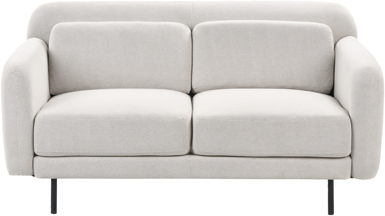 2-Sitzer Sofa Stoff cremeweiß LILAND Bild 1