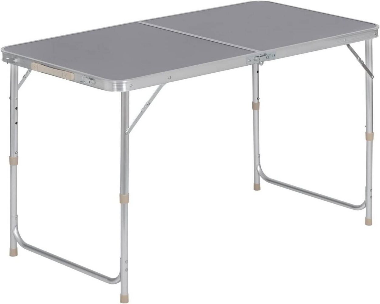 Woltu Campingtisch (1-St), Klapptisch, höhenverstellbar, aus Aluminium MDF Bild 1