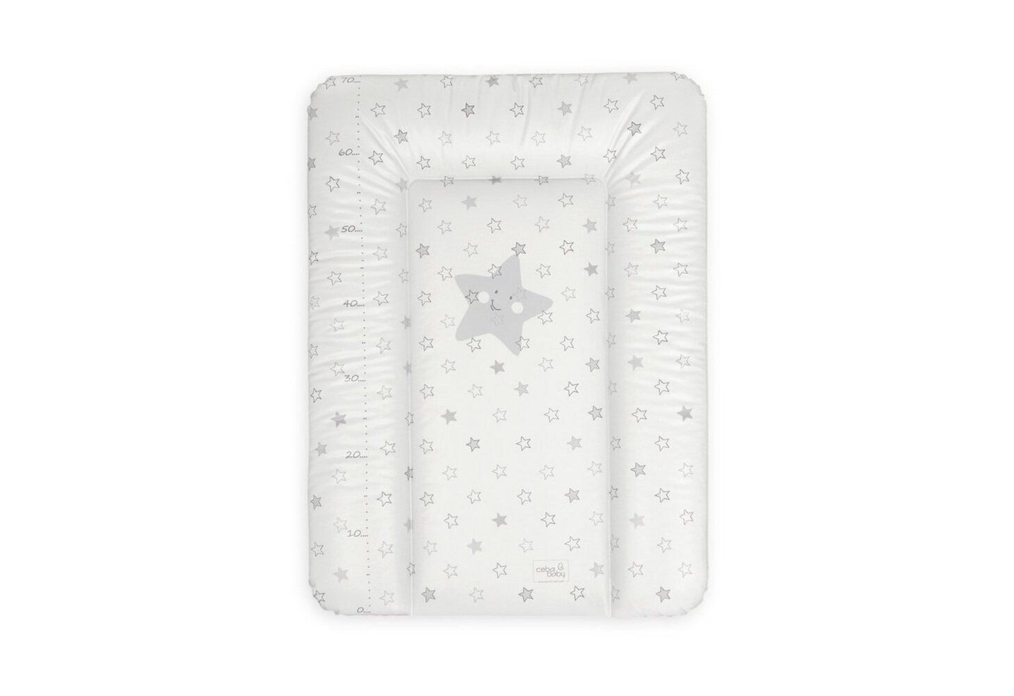 Wickelauflage Wickelauflage 70x50 cm, 70x75 cm, 70x85 cm, Wickelauflage waschbar für Mädchen und Kinder 70x50 cm Stelle grigie Bild 1