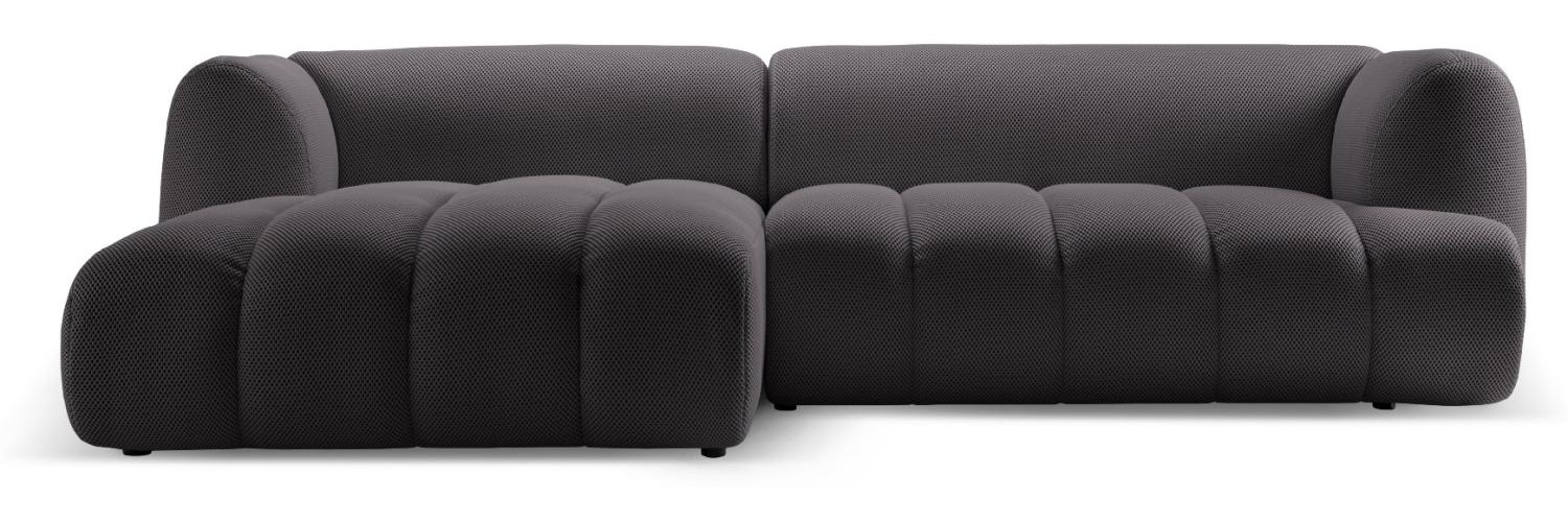 Micadoni Modulares Ecksofa Harry 4-Sitzer Links 3D-Stoff Espresso Bild 1