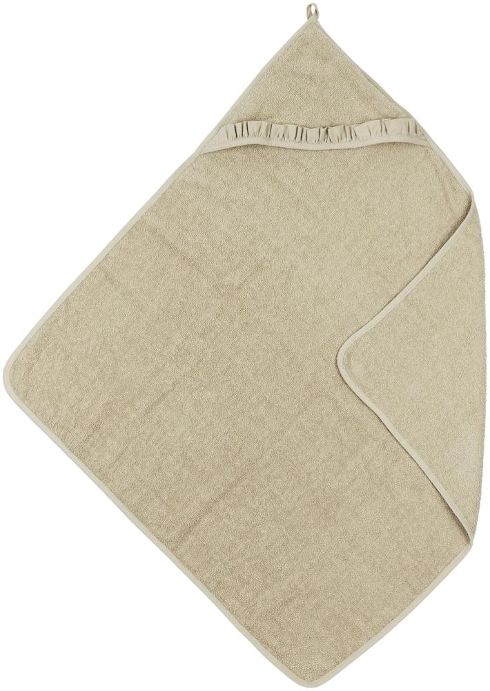 Meyco Ruffle Badecape – Sand Braun sand Bild 1