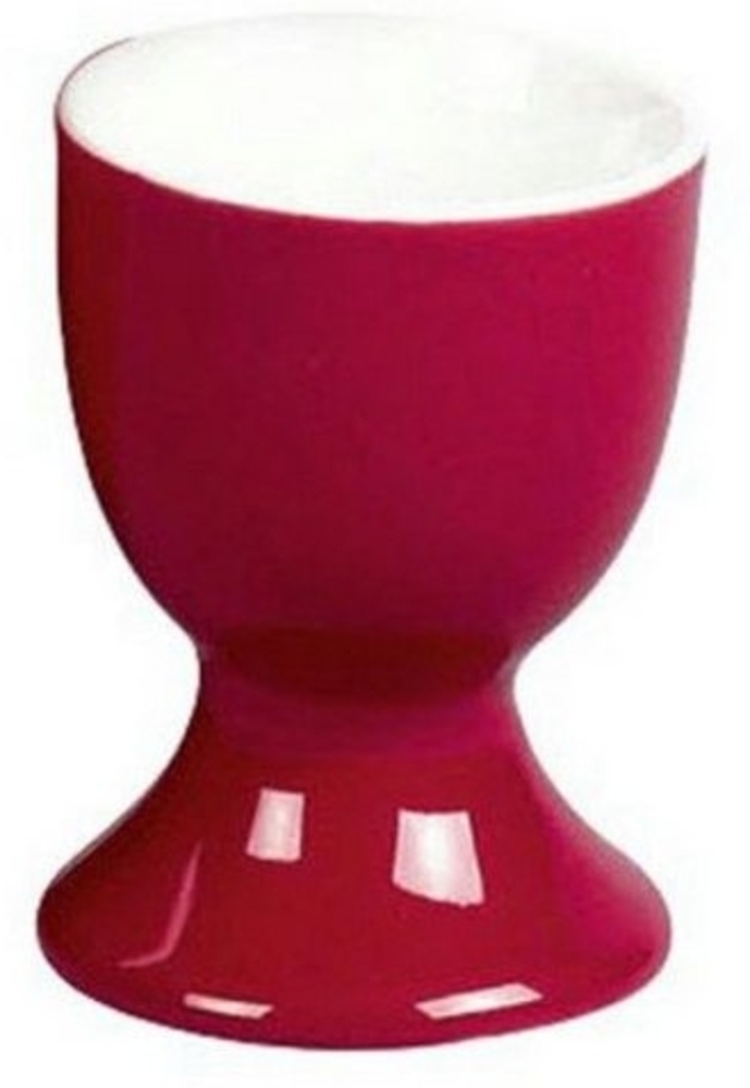 Ritzenhoff & Breker Doppio Eierbecher, Ei Becher, Eierhalter, Geschirr, Porzellan, Rot, 5 cm, 515596 Bild 1