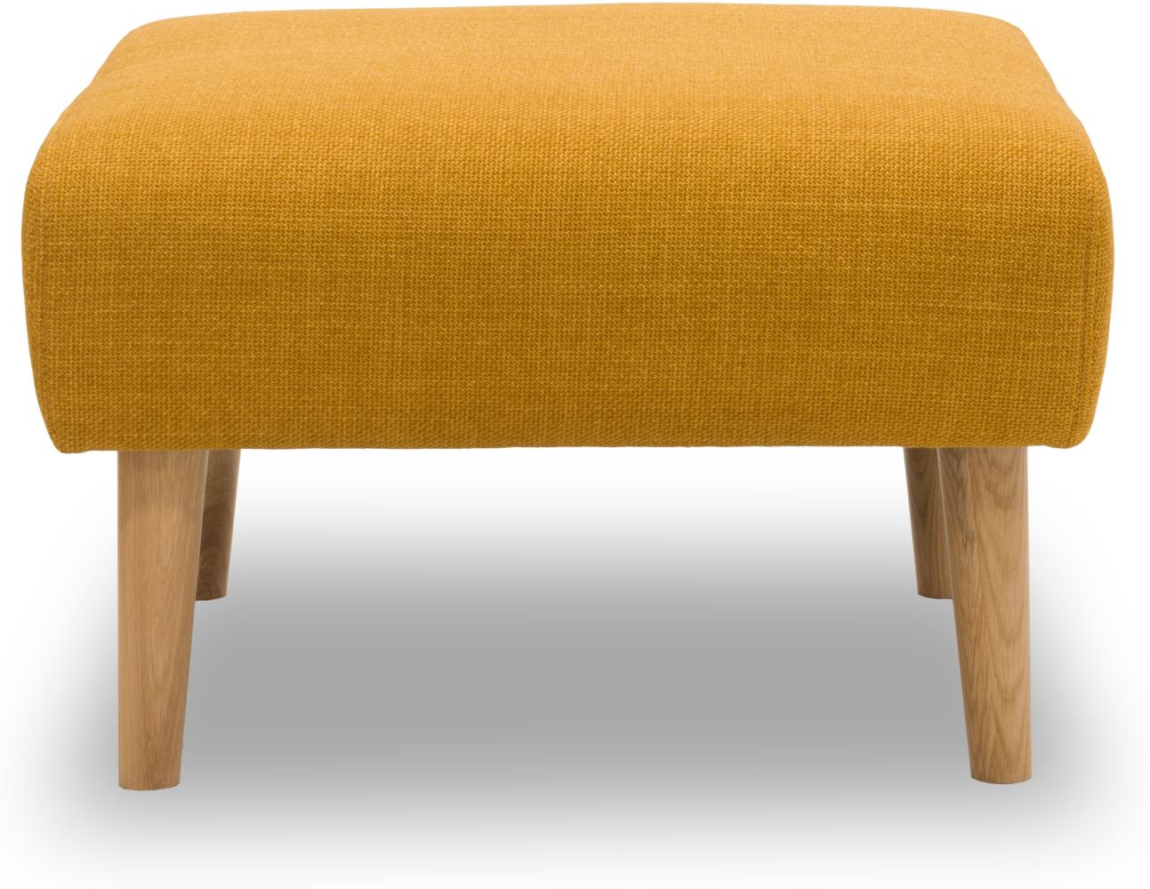 DOMO Collection Swift FK, Hocker, Webstoff curcuma, 75 x 68 cm Bild 1