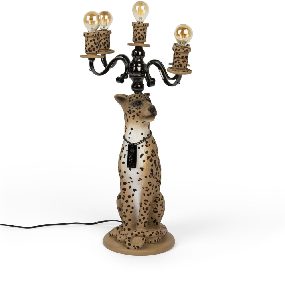 Stehlampe Gekrönter Panther | Design Leuchte von Bold Monkey Bild 1