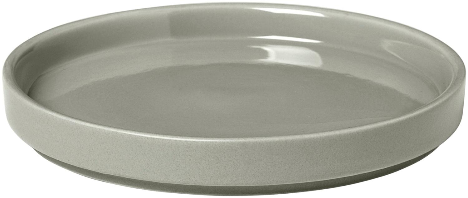 Blomus Pilar Teller, Speiseteller, Essteller, Geschirr, Keramik, Mirage Grey, 14 cm, 63982 Bild 1