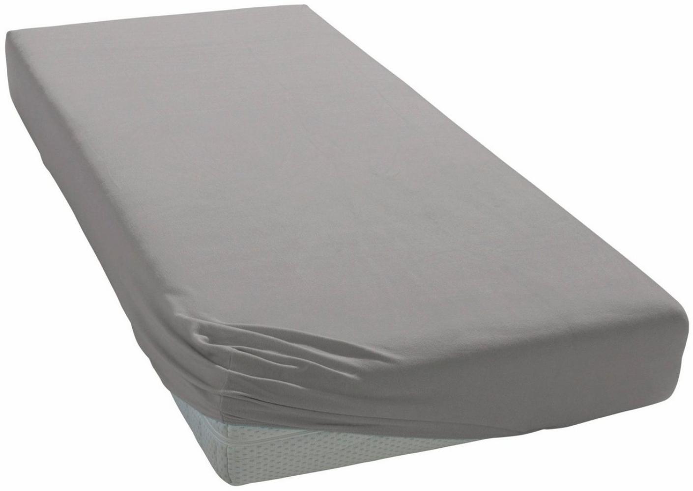 Terra Beds Premium Spannbettlaken - Bettlaken 180x200cm - 200x200cm 160g/m2-100% Hochwertiges Oeko-TEX Baumwoll Jersey Bettlaken – Erhältlich in 10 Farben Bild 1