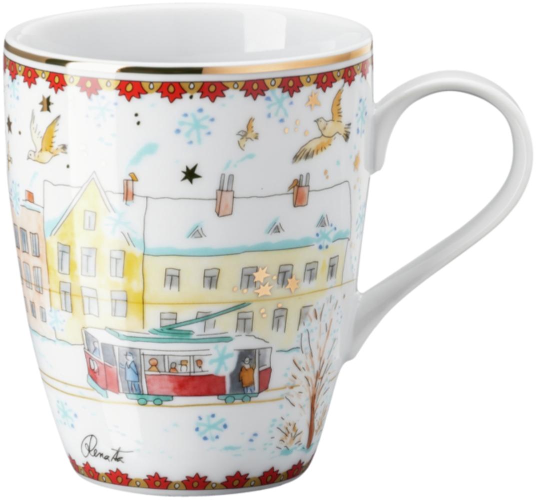 Hutschenreuther Becher mit Henkel Sammelkollektion 23 Weihnachtsklänge II, Tasse, Porzellan, Mehrfarbig, 360 ml, 02476-727449-15505 Bild 1