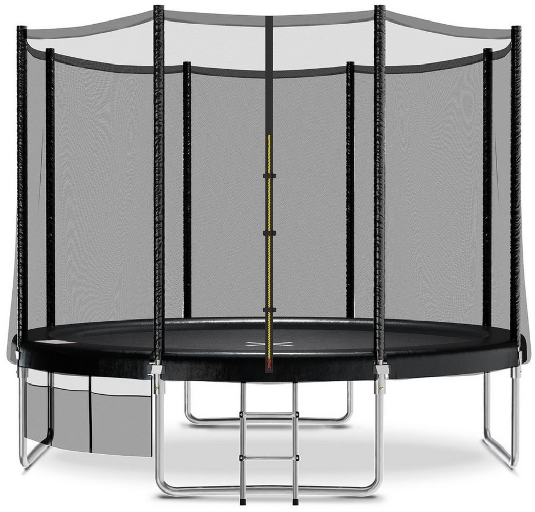 HOMALL Gartentrampolin Ø 183 cm Kindertrampolin Gartentrampolin mit Sicherheitsnetz, (228 cm, (228 cm, Ø 228/305/366/427 cm, Outdoor Gartentrampolin mit Zubehör, Fitness-Trampolin) Bild 1