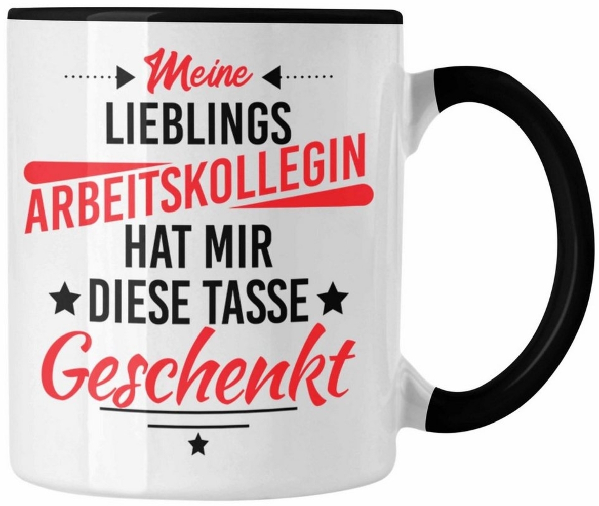 Trendation Tasse Trendation - Bester Kollege Tasse Geschenk Lieblingskollege mit Spruch Bild 1