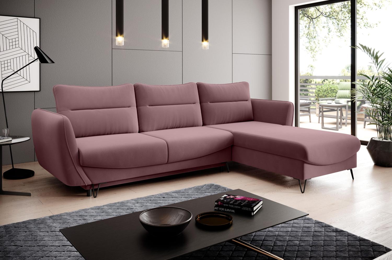 Wohnideebilder Silva Rosa Couchgarnitur CO-SIL-RT-24VE Bild 1