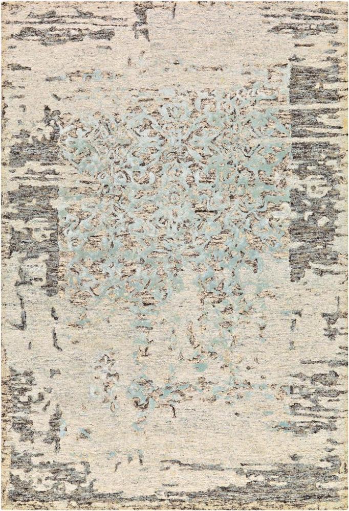 Arte Espina Teppich Damast 8067 Grau / Mint 120cm x 180cm Bild 1