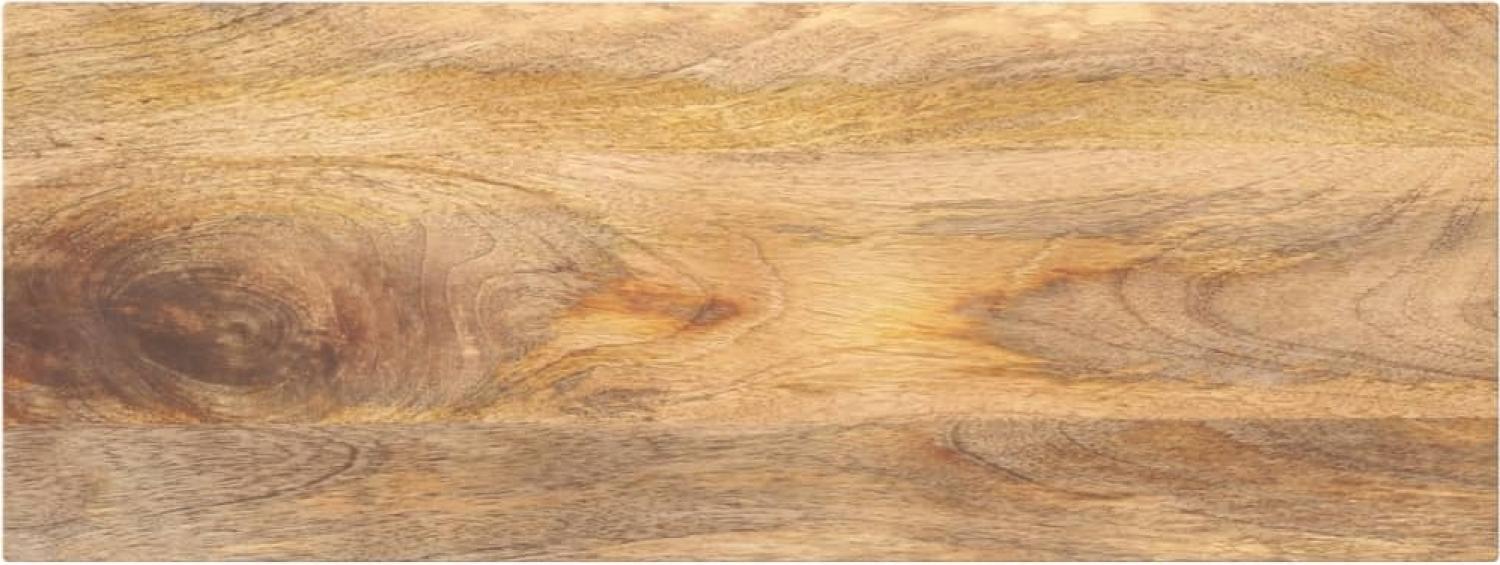 vidaXL Tischplatte, Rechteckig Massivholz Mango, 90x20x2,5 cm Bild 1