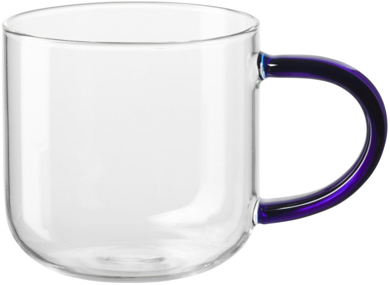 ASA Coppa Blue Henkelbecher Glas 0,4 l Bild 1