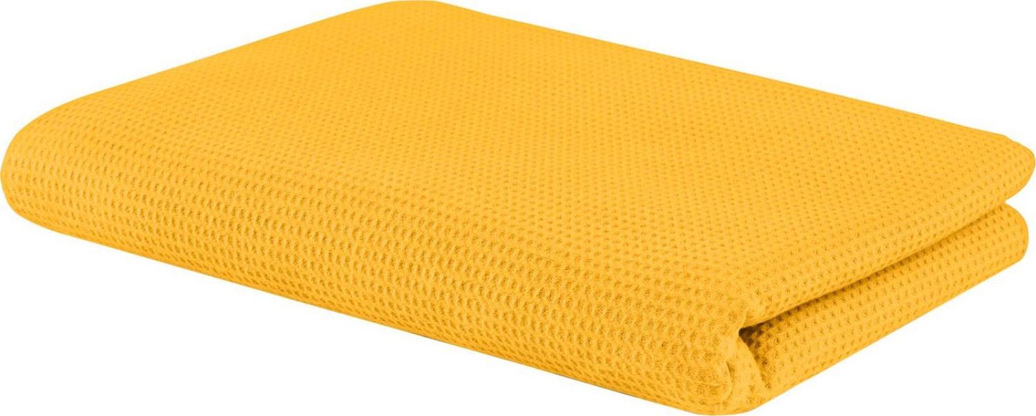 Wohndecke Waffeldecke, SETEX, aus Waffelpiqué, auch als Tagesdecke geeignet, Kuscheldecke Bild 1