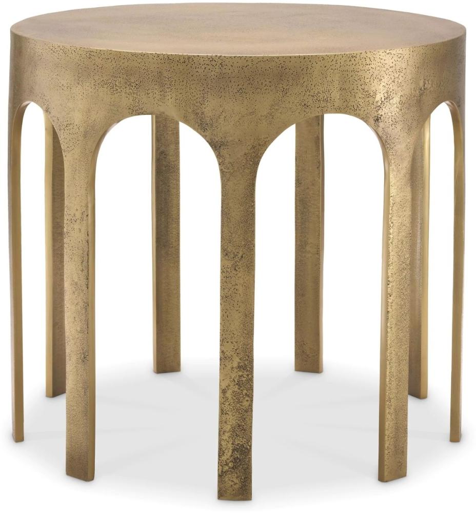 EICHHOLTZ Side Table Gardini Vintage Brass Bild 1