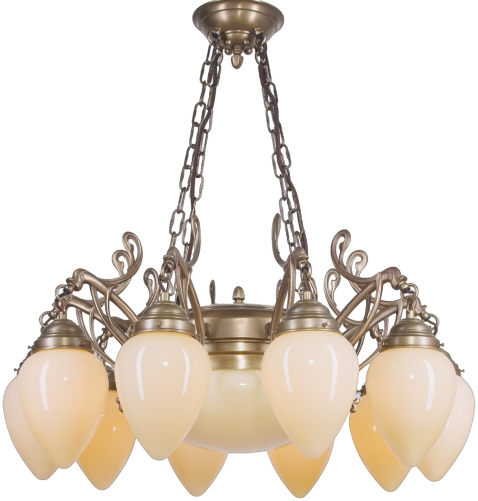 Kronleuchter D231-123eb+125eb Berliner Messing Bild 1