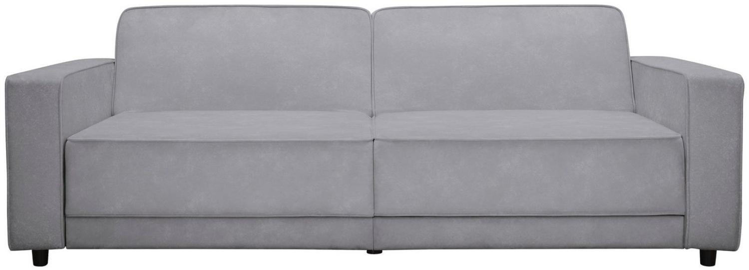 Dorel Home 3-Sitzer Allie Schlafsofa 225 cm, Bett-Funktion (108/190cm), trendiger Cord o. pflegeleichter Velours Bild 1