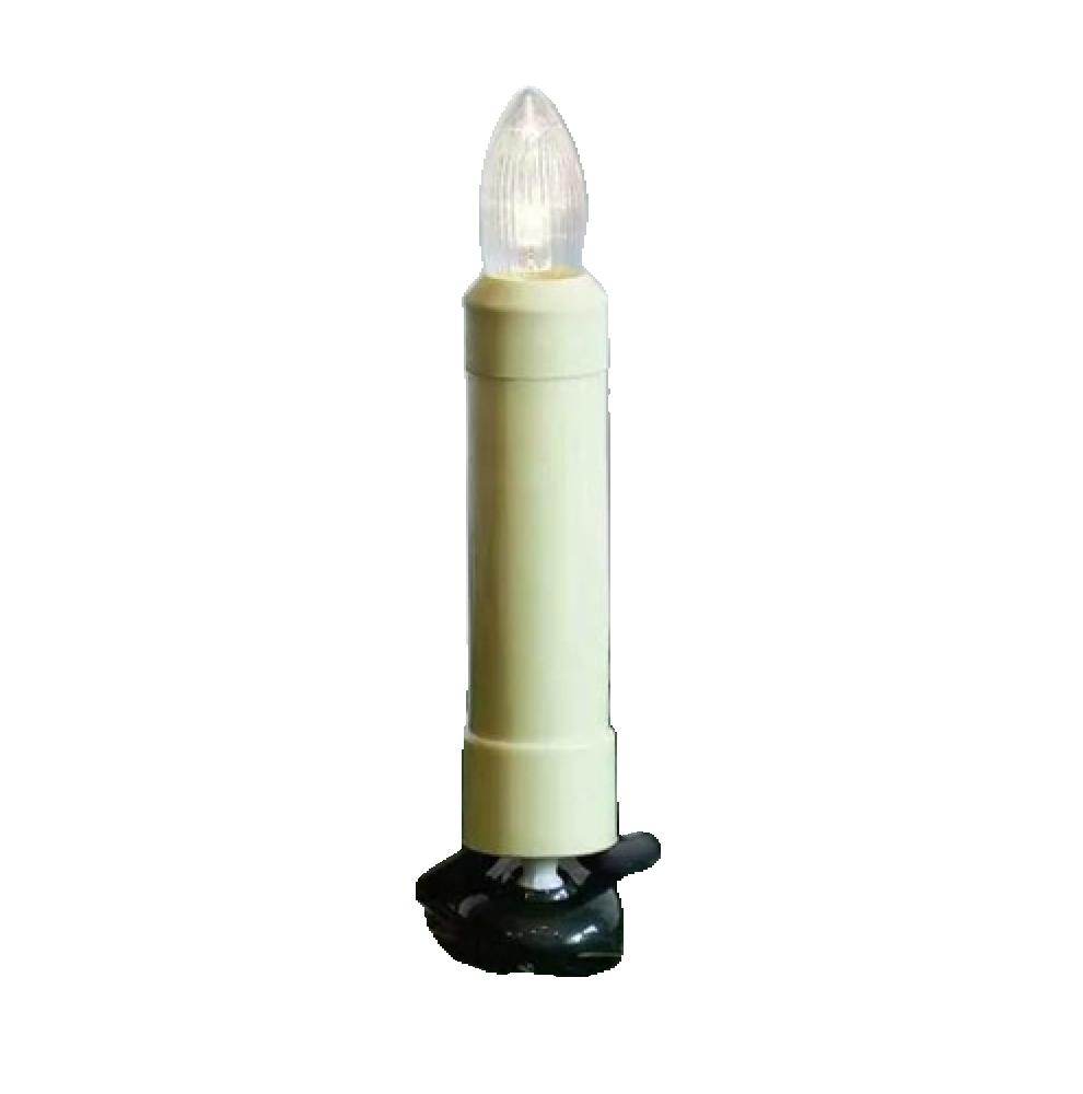 LED-Lichterkette 30er außen Toplampen klar 8 V/0,1 W LED-Toplampen E 10, klar Bild 1