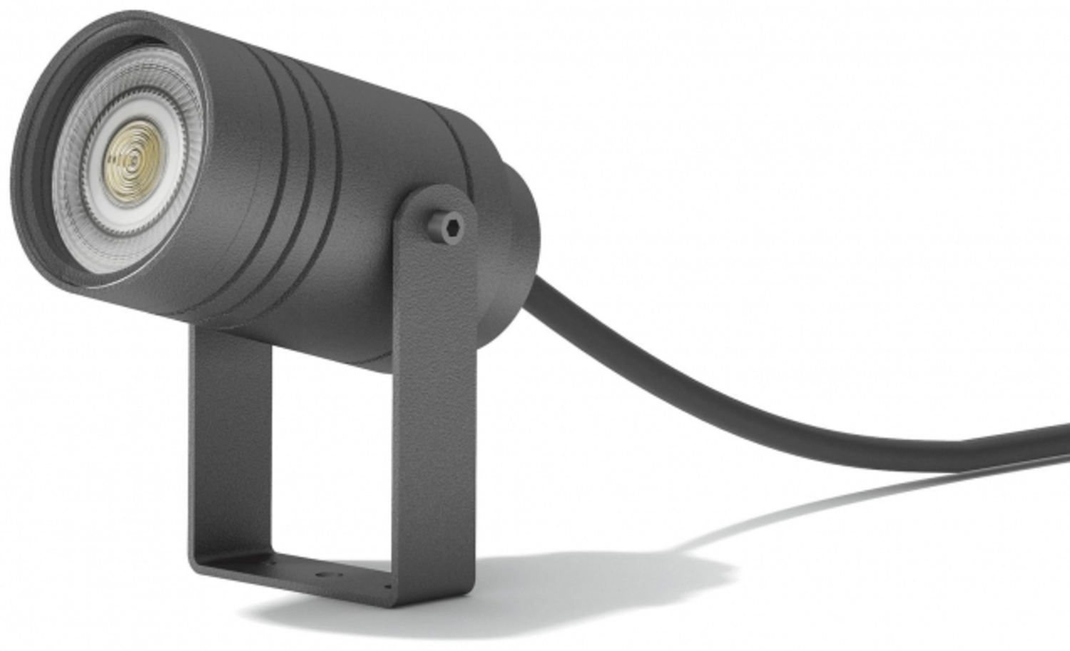 CMD 9028 Alu anthrazit IP65 m. Erdspiess Strahler LB24 Bild 1