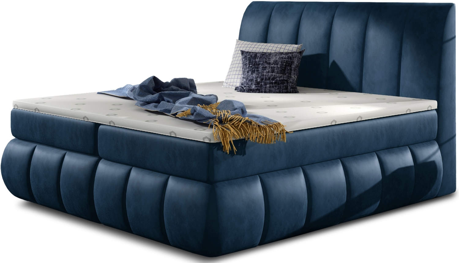 Eltap Vincenzo Bett (Monolith 77) 180X200 Holzrahmen Bild 1