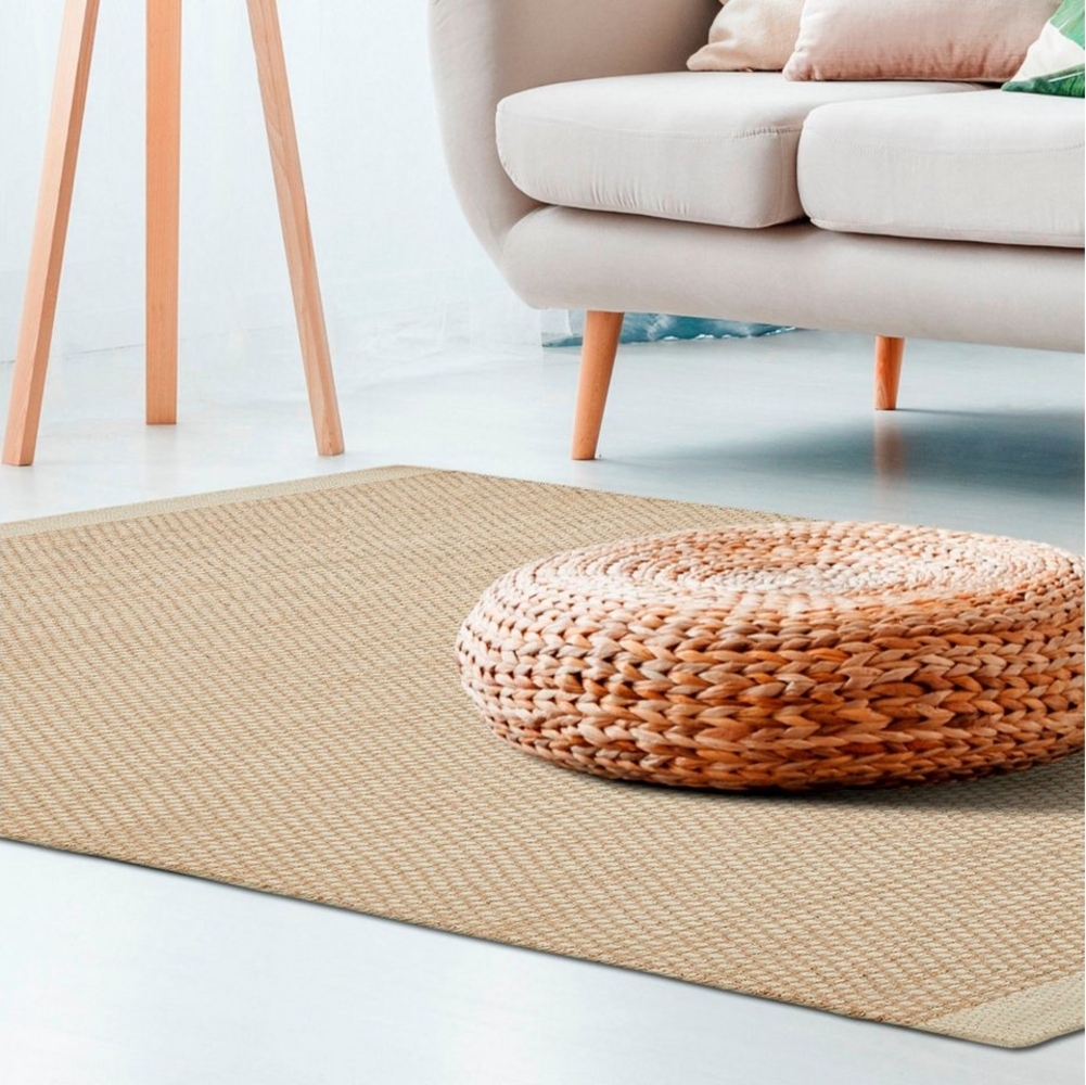 LUXOR living Wollteppich Visby, rechteckig, Höhe: 8 mm, Handweb Teppich, Flachgewebe, handgewebt, reine Wolle Bild 1