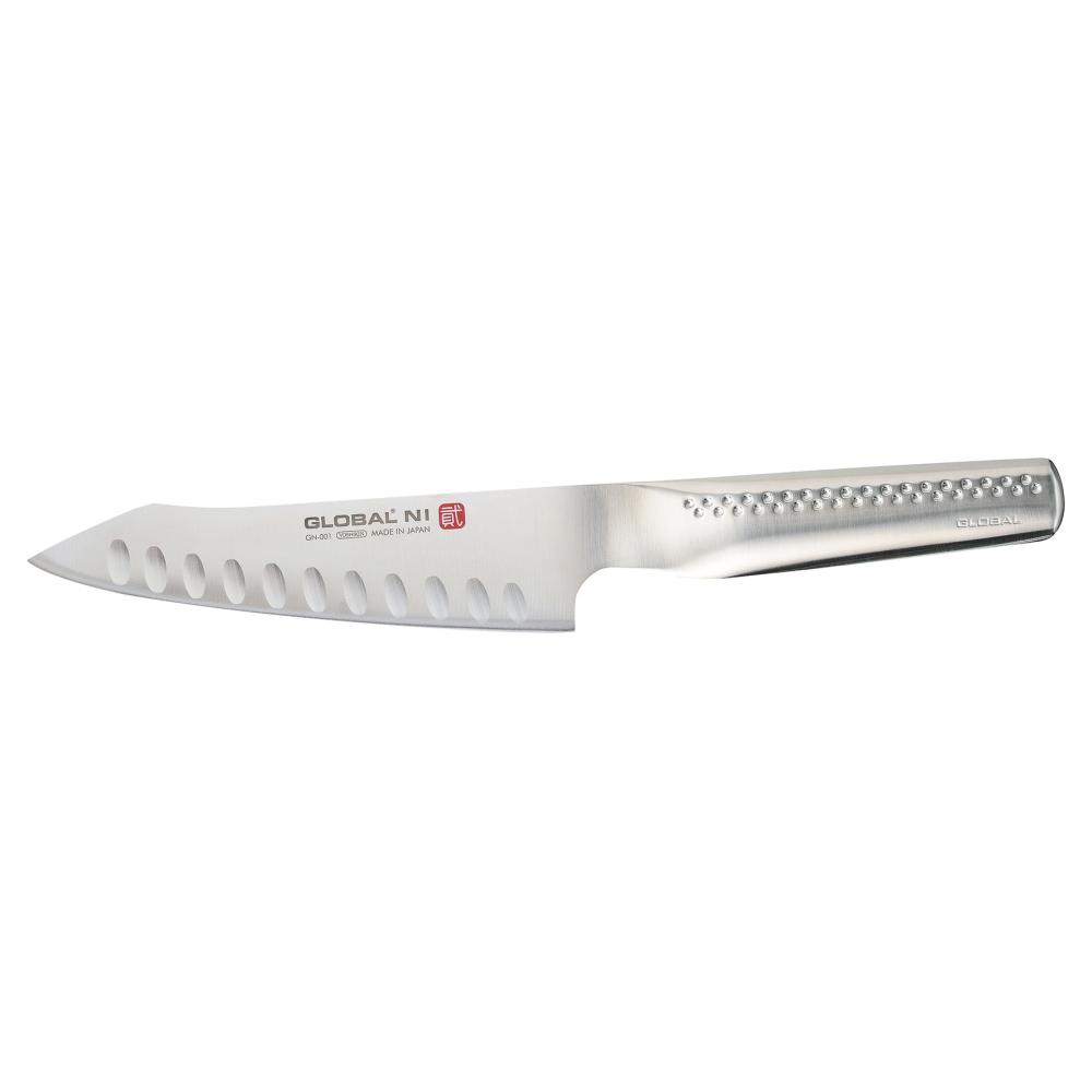 Global NI Kochmesser Kullenschliff 16 cm GN-001 Bild 1