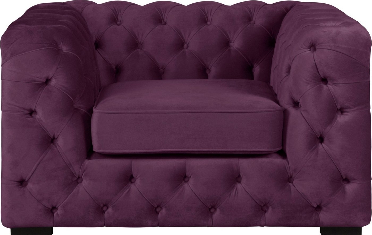 Guido Maria Kretschmer Home&Living Chesterfield-Sessel Kalina Sessel, mit klassischer Chesterfield-Knopfheftung, sehr hochwertige Qualität Bild 1
